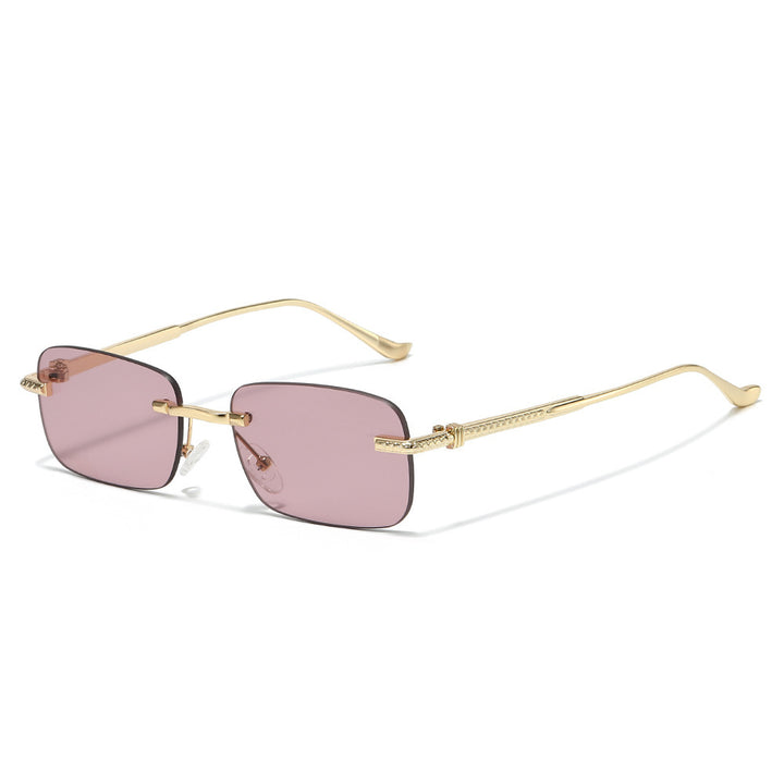 Vintage-inspirierte quadratische Sonnenbrille Karnz