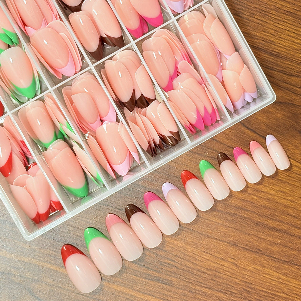 Weiche Gel falsche Nagelspitzen Set Karnz