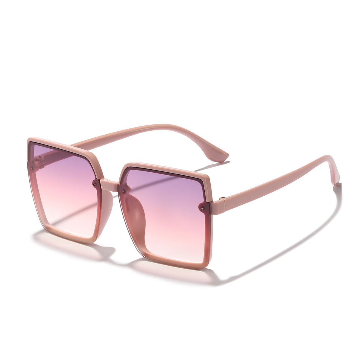 Damen quadratische Sonnenbrille mit UV-Schutz und eleganter Rahmenstruktur Karnz