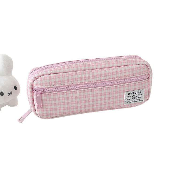 Karierter Bleistiftetui Organizer
