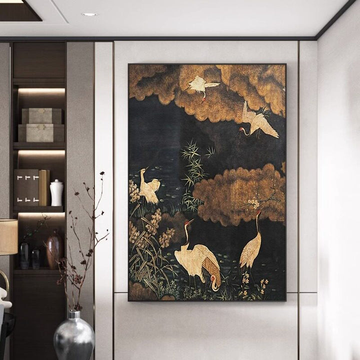 Abstracte Ausdruck Leinwand Kunstwerk für Innenräume