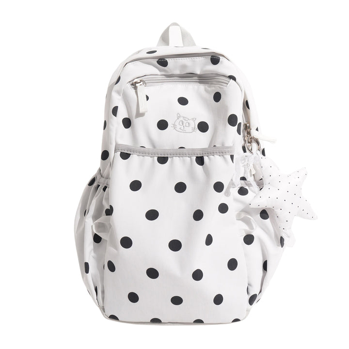 Verspielter gepunkteter Rucksack Karnz