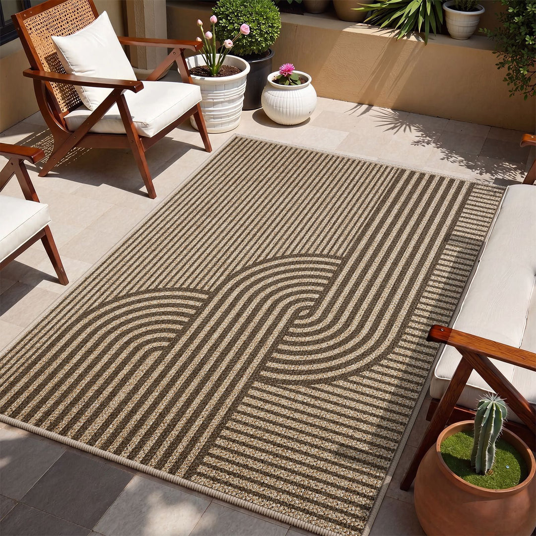 Outdoor Dekorativer Bereich Teppich
