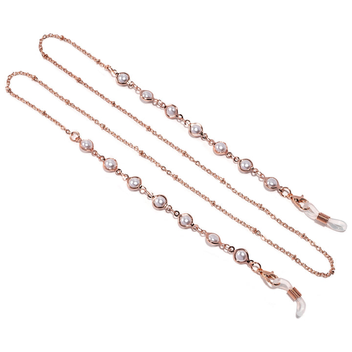 Elegante perlenverzierte Brillenleine Karnz