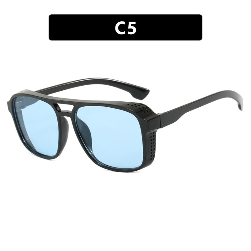 Damen modische Sonnenbrille im trendigen Schildkrötenmuster Karnz