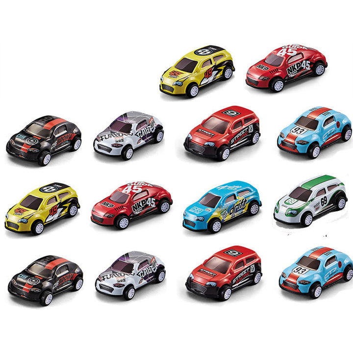 Miniatur Rückzieh-Rennwagen Sammlung Karnz