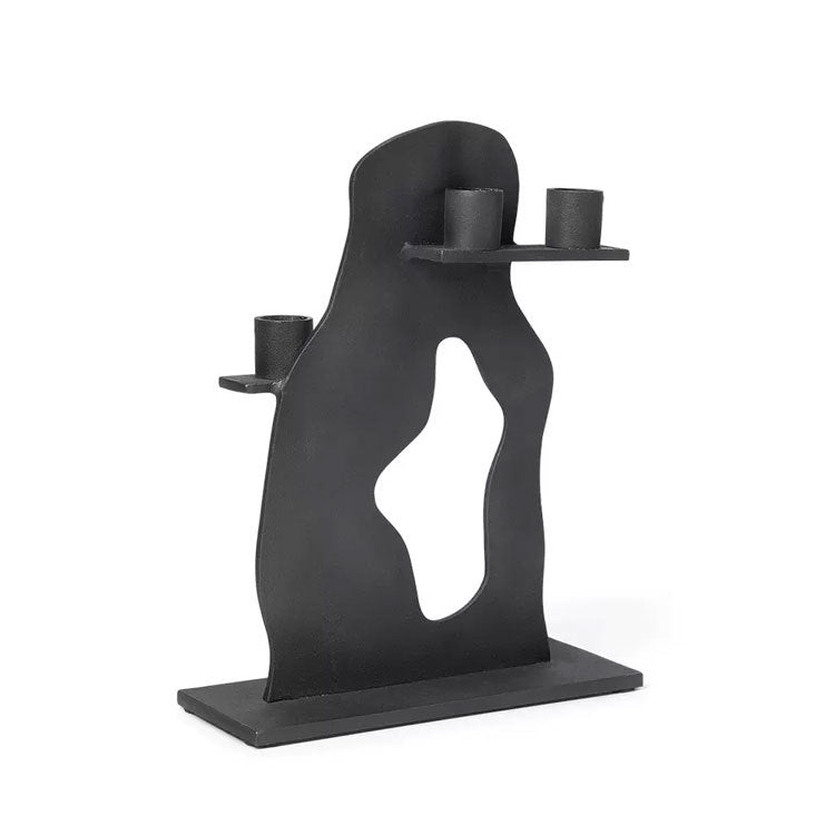 Künstlerischer Skulpturen Kerzenhalter