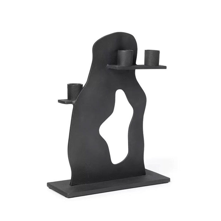 Künstlerischer Skulpturen Kerzenhalter