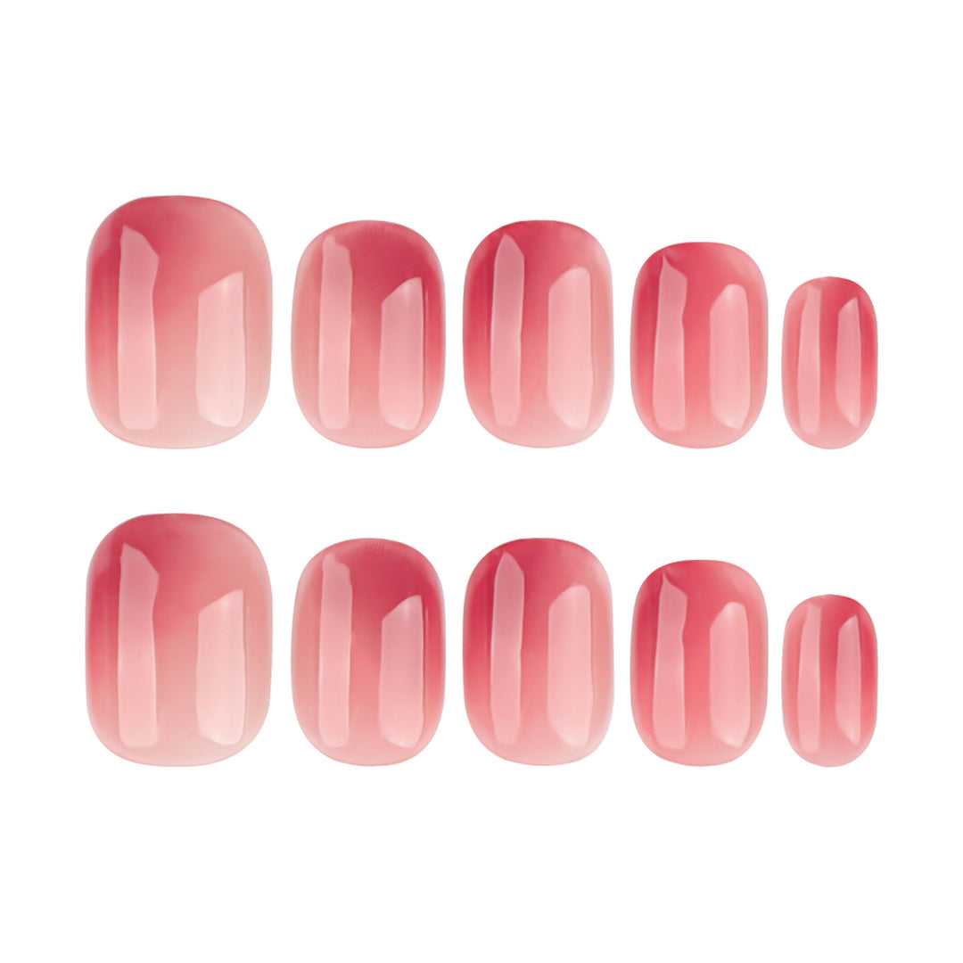 Elegante Nagelverlängerungen mit natürlichem Glanz Karnz