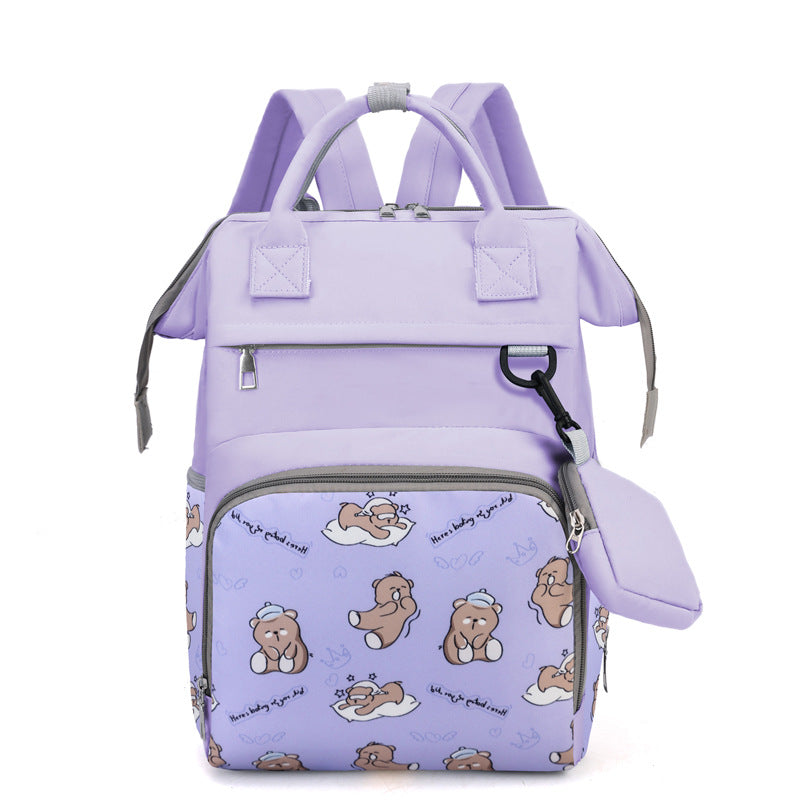 Verspielter Tierdruck-Rucksack Karnz