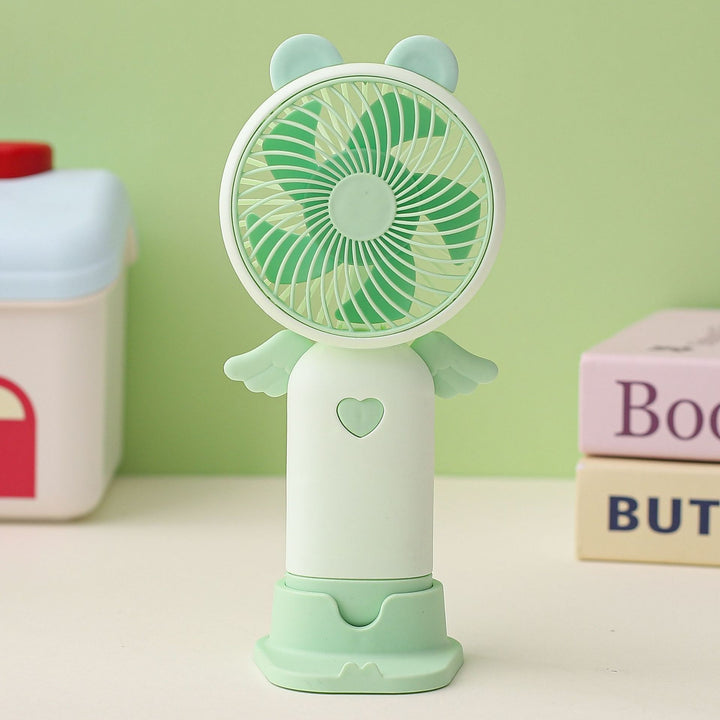 Damen tragbarer Handventilator mit süßem Tierdesign Karnz