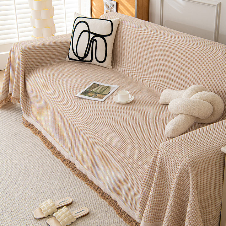 Gemütliche zeitgenössische Sofa-Wurfdecke