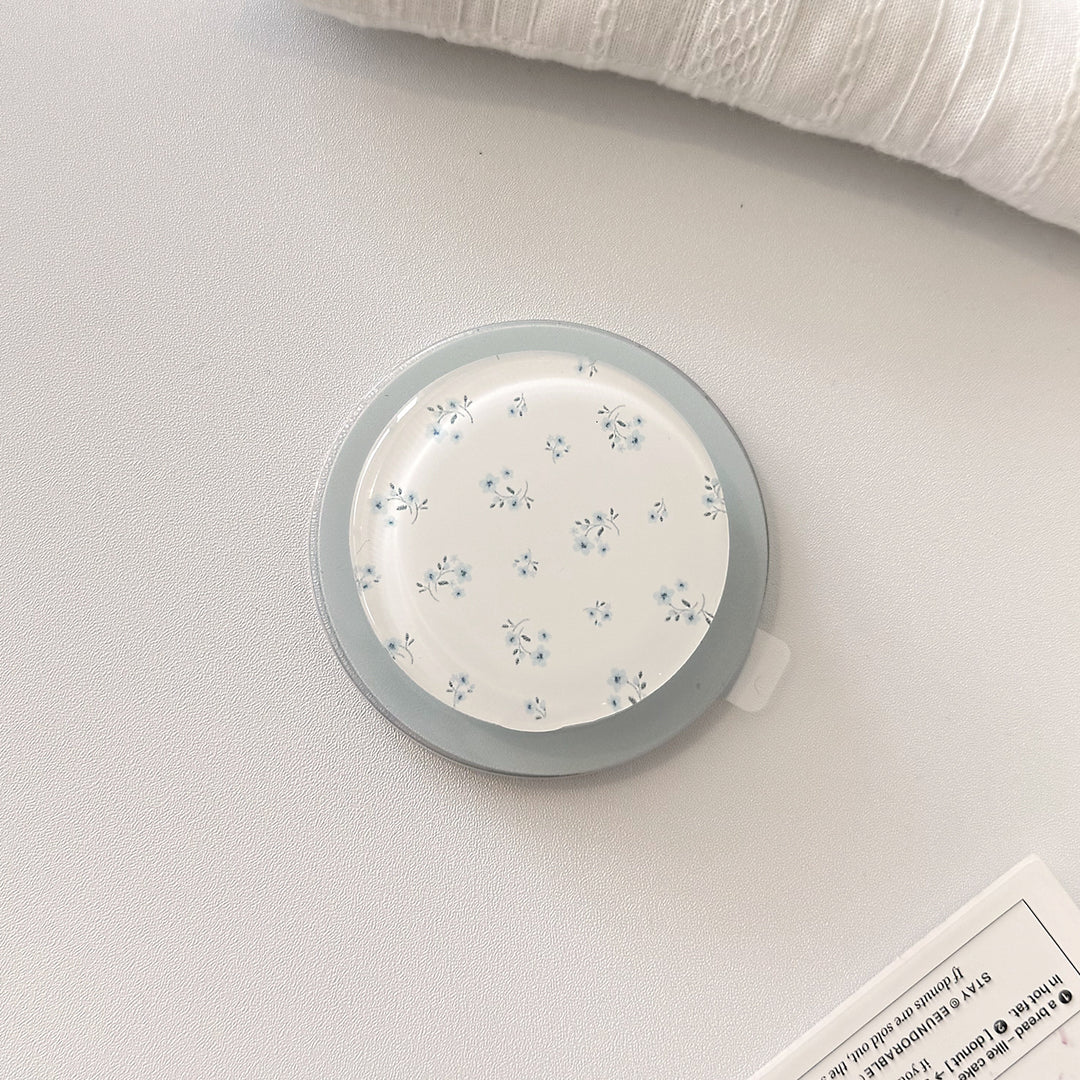 Dekorativer Keramik-Untersetzer mit floralem Design Karnz