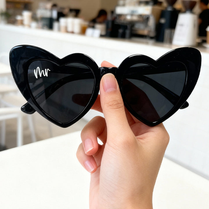 Stylische Herzrahmen-Sonnenbrille Karnz