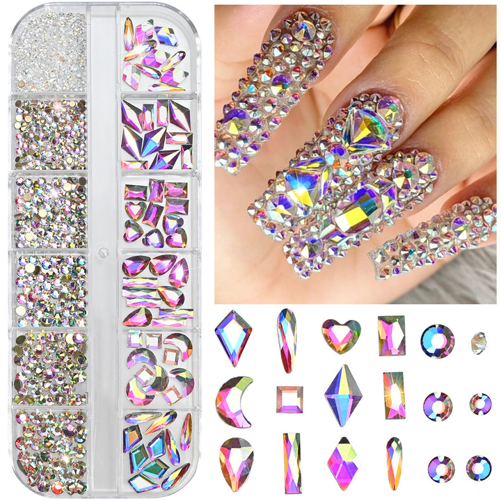 Premium Nagelkunst Strass Kollektion