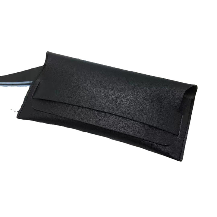 Faltbare synthetische Leder Sonnenbrille Etui Karnz