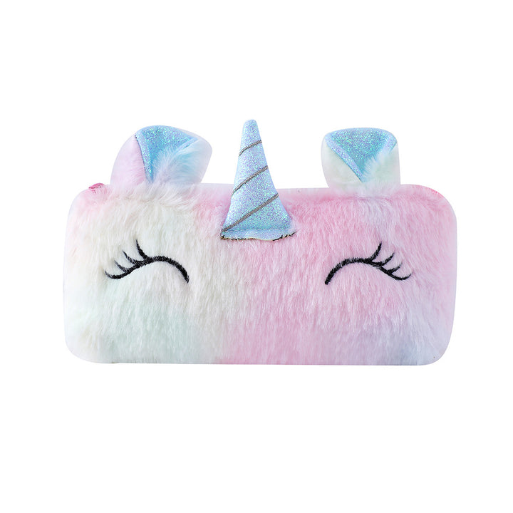 Plüsch-Einhorn-Themen-Mäppchen