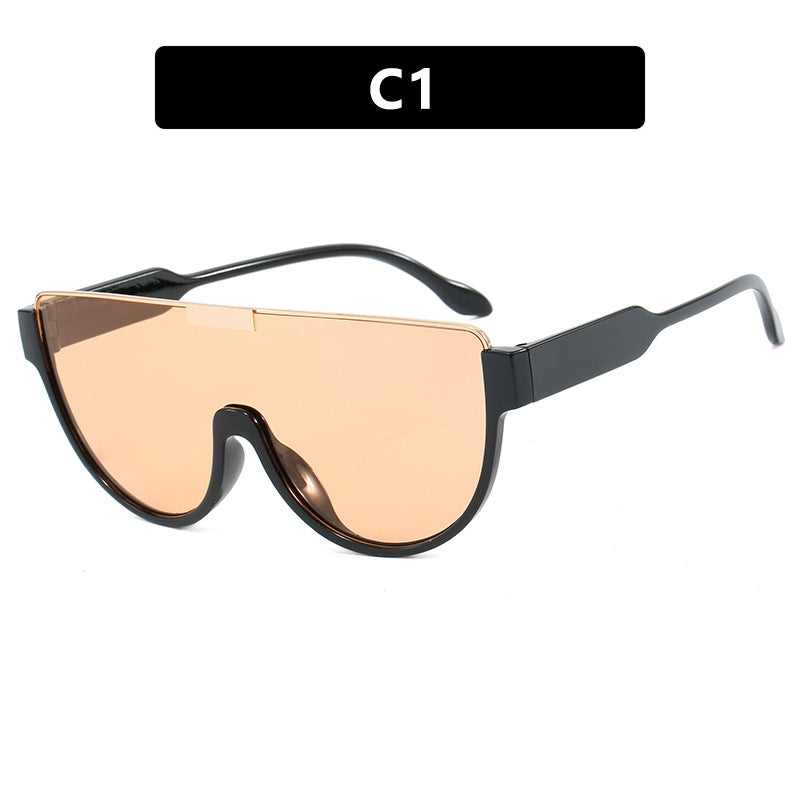 Damen Modische Oversized Sonnenbrille Karnz