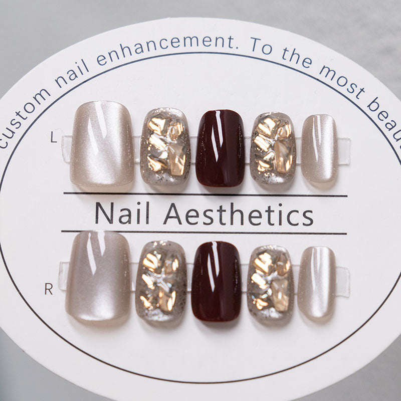 Elegantes Press-On Nagelkunst Set  1791110228