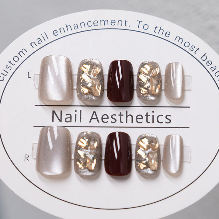 Elegantes Press-On Nagelkunst Set  1791110228