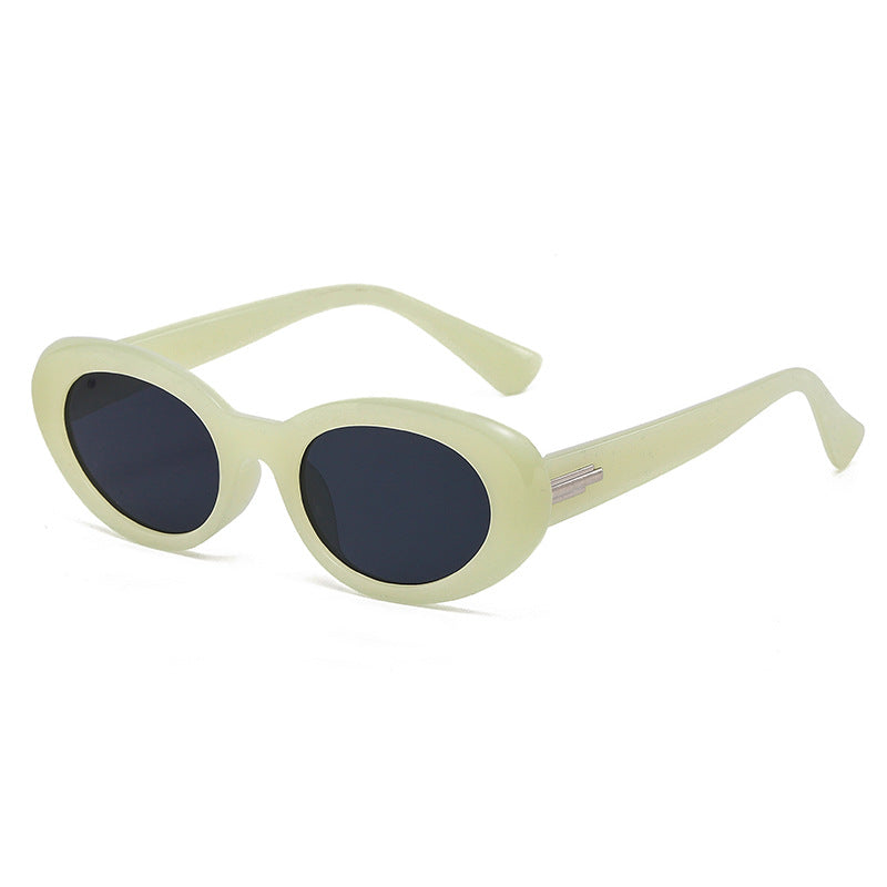 Damen modische Cat-Eye Brille mit trendy Dickrahmen Karnz