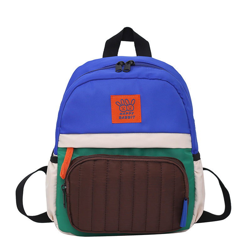 Farbe-Block Lässiger Rucksack Karnz