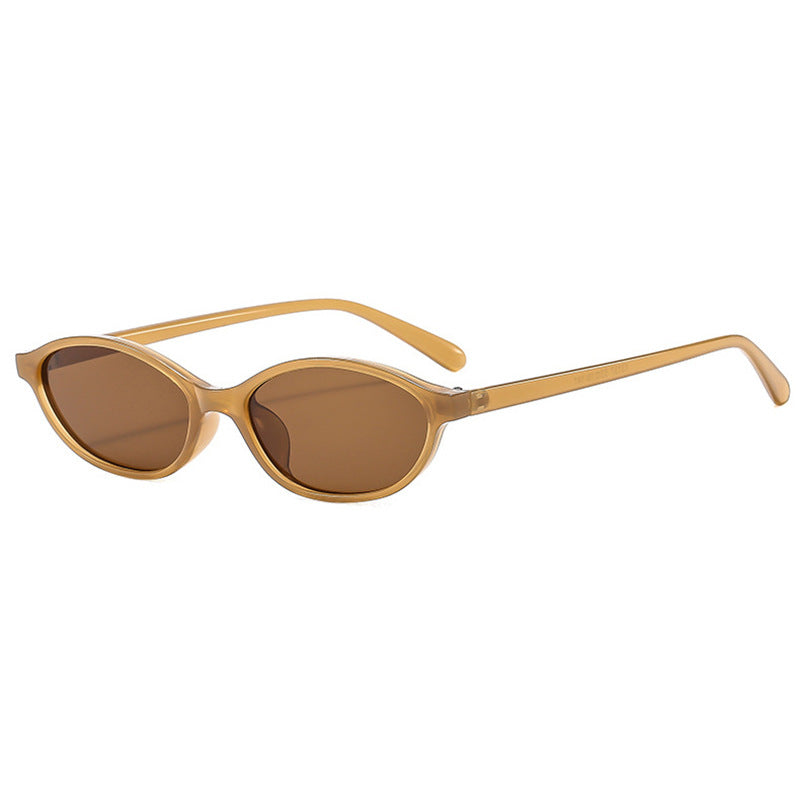 Damen modische Sonnenbrille im avantgardistischen Design Karnz