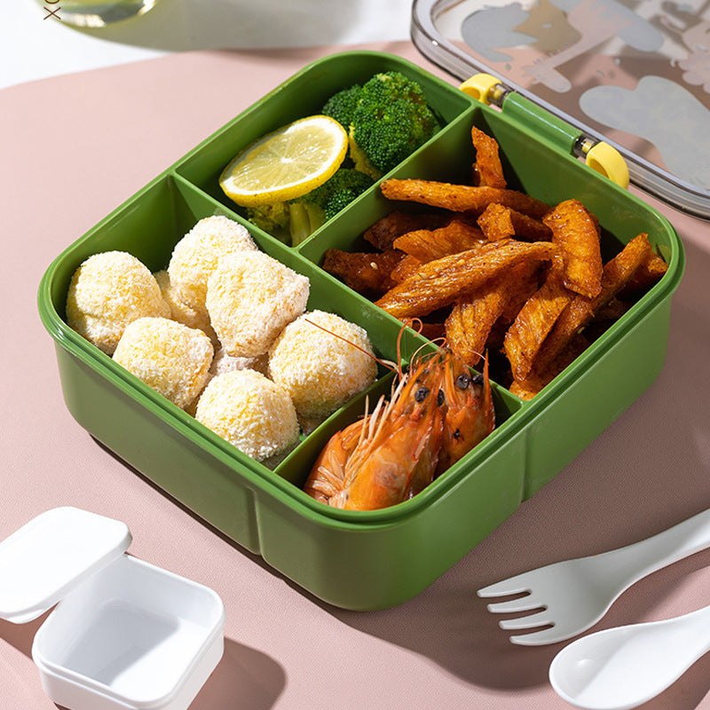 Verspielte Cartoon-Themen Bento Lunchbox