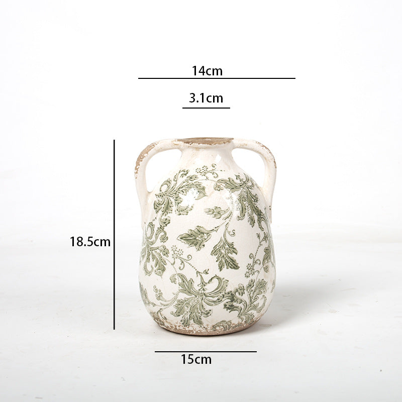 Dekorative Keramikvase Karnz