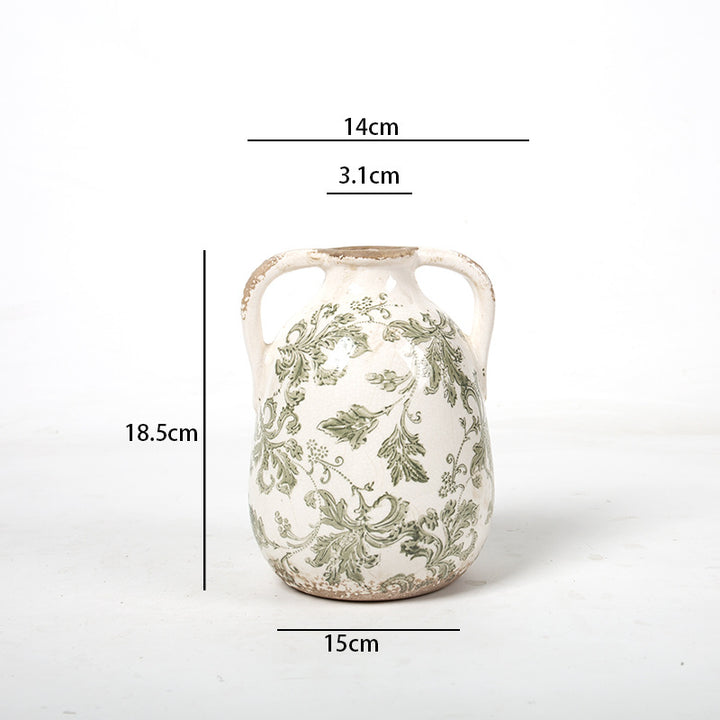 Dekorative Keramikvase Karnz