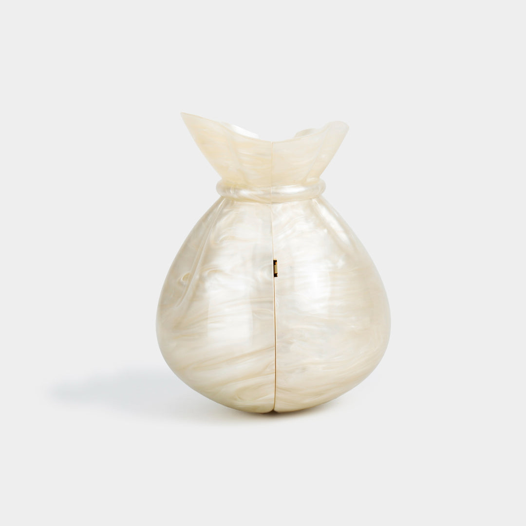 Künstlerische marmorierte Vase