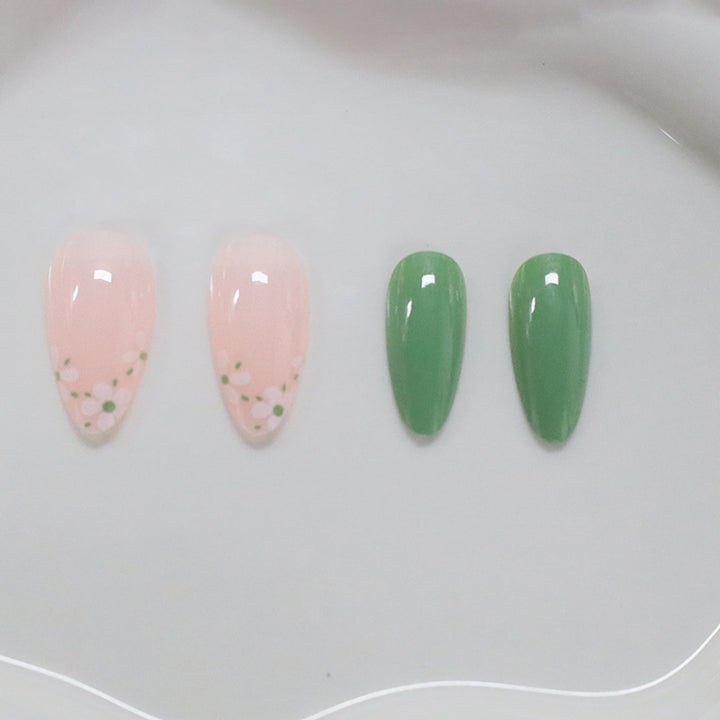 Blumige Acryl-Nail Art Verstärkungen Karnz 1789915130