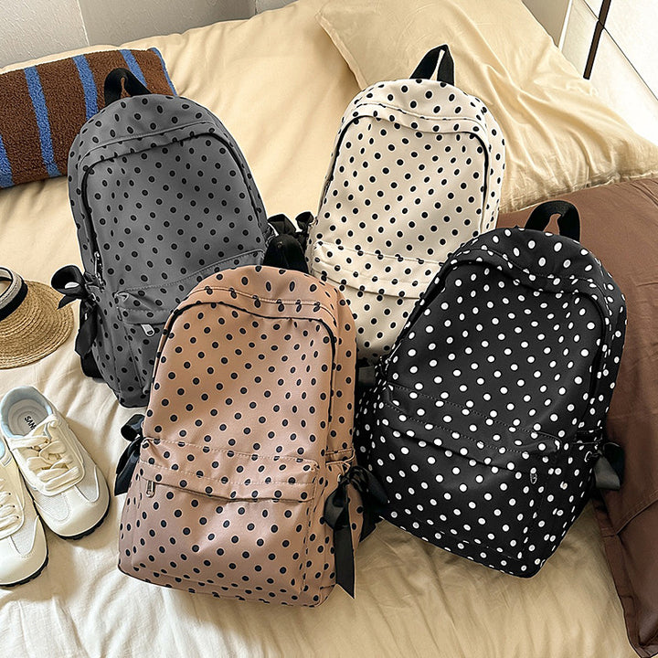 Fun Polka Dot Freizeit Rucksack Karnz