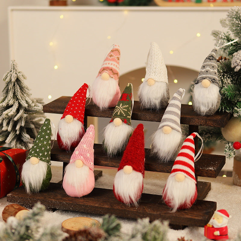 Dekorative Weihnachtsgnom Figur Karnz