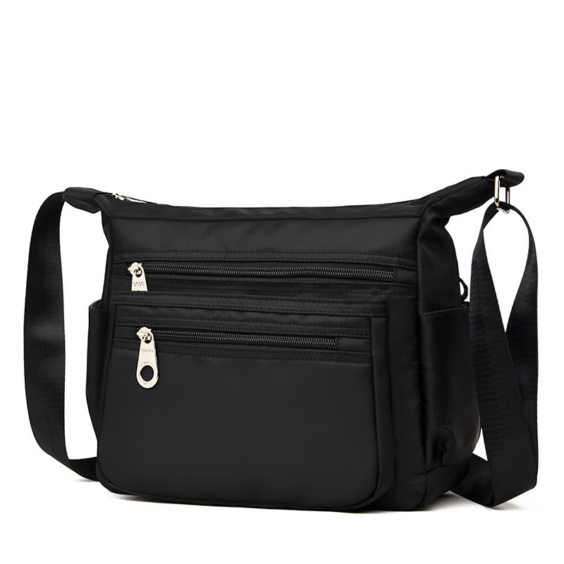 Multi-Reißverschluss Crossbody Organizer Tasche Karnz