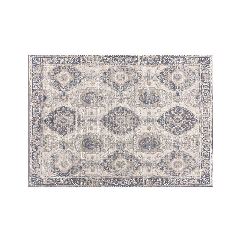 Vintage Floral Pattern Bereich Teppich Karnz