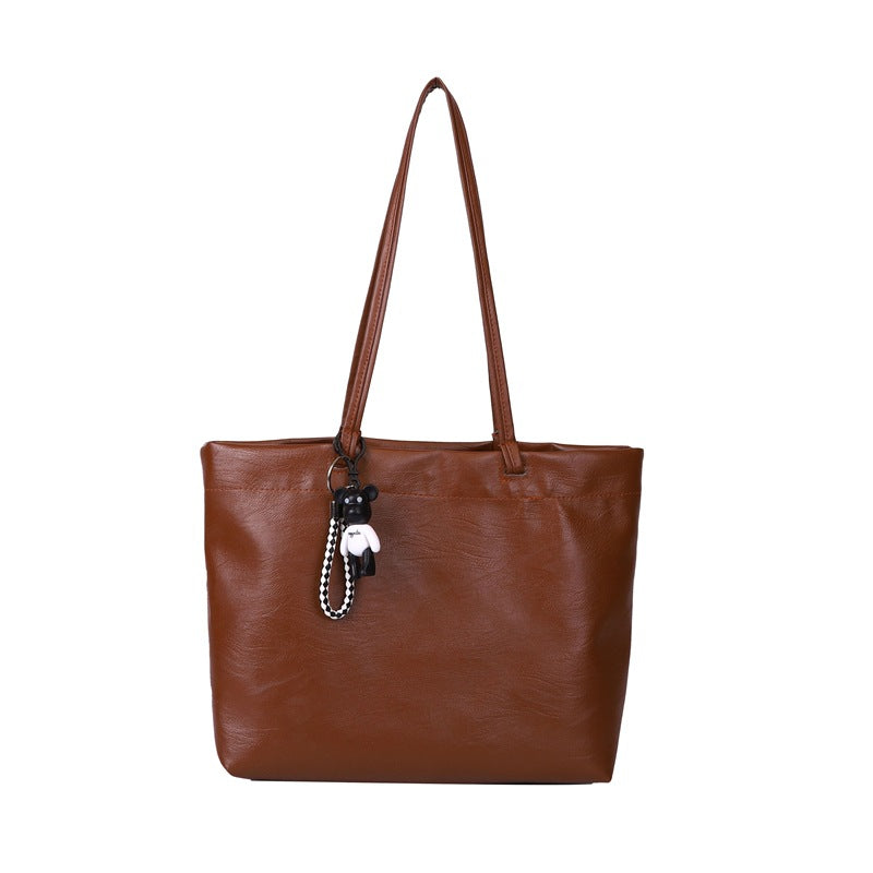 Chic Faux Leather Tote Bag Karnz