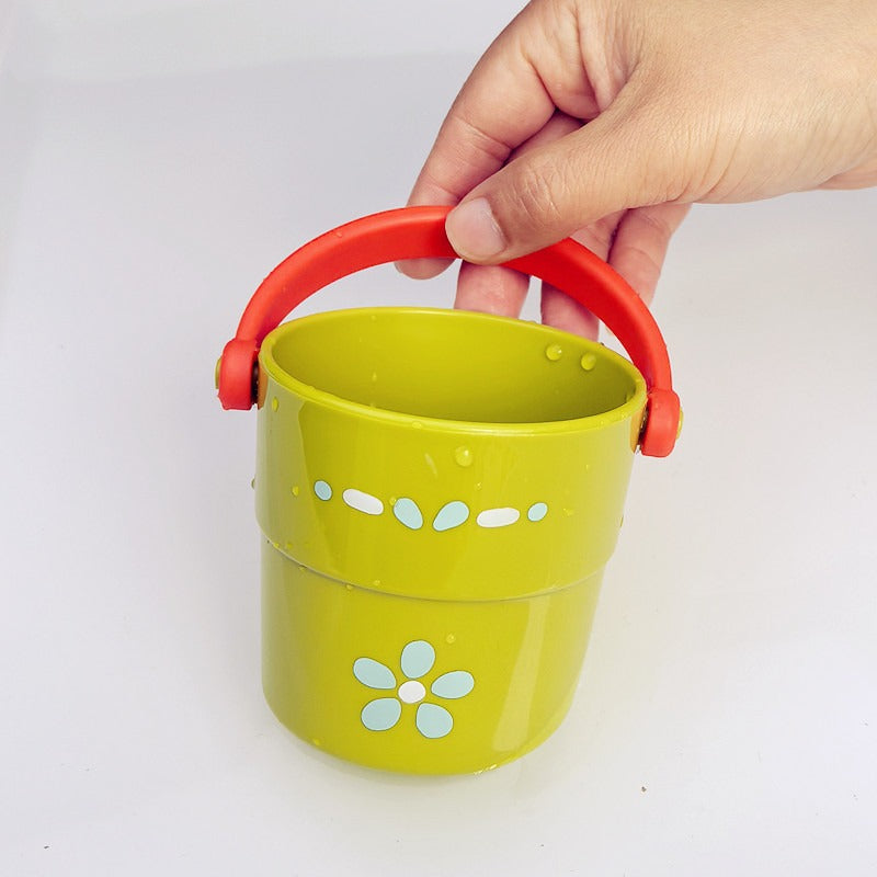 Unisex bunte Aufbewahrungseimer mit ergonomischem Griff Karnz