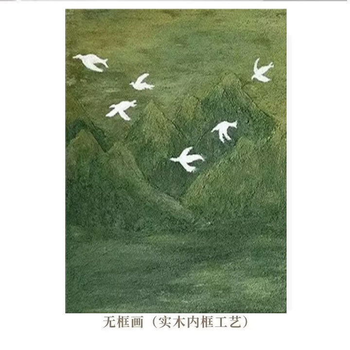 Natur-inspiriertes Leinwandkunstwerk