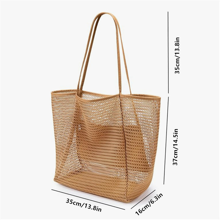 Atmungsaktive Mesh Strandtasche