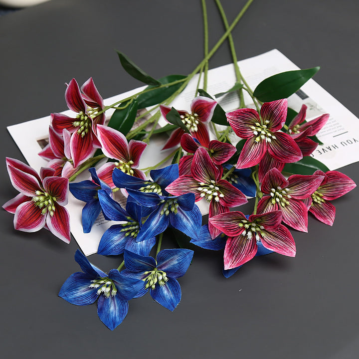 Realistische dekorative Blumenstängel