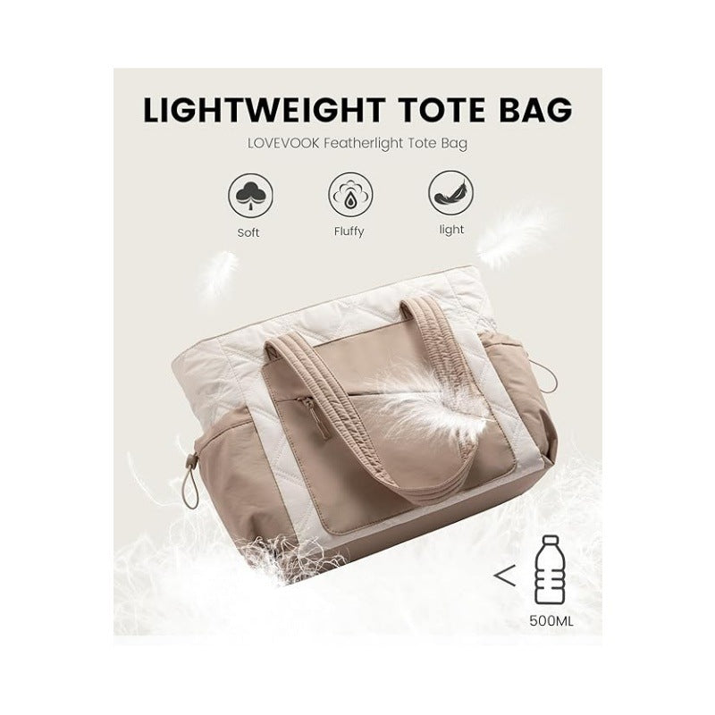 Stilvolle und Funktionale Tragetasche mit Separater Kosmetiktasche Karnz