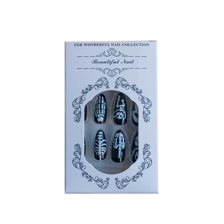 Gothic-Themen Press-On Nagelkunst Set Karnz 1790727346