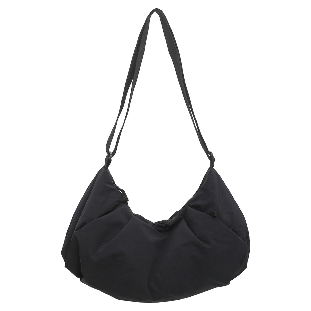 Stylische Plissierte Hobo Tasche Karnz