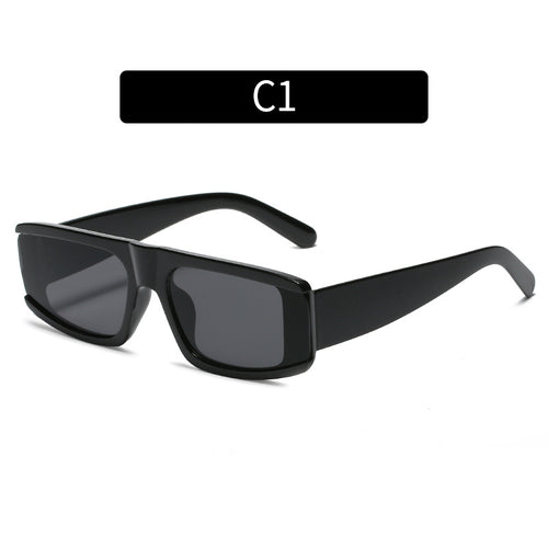 Fette Rechteckige Rahmen Sonnenbrille