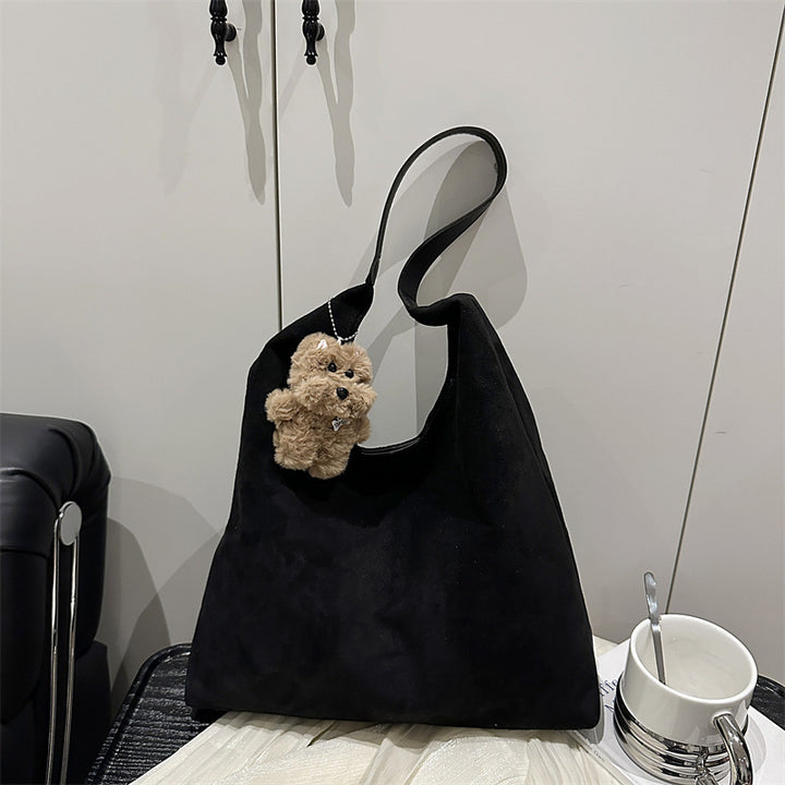 Wildleder Slouchy Hobo Bag Karnz