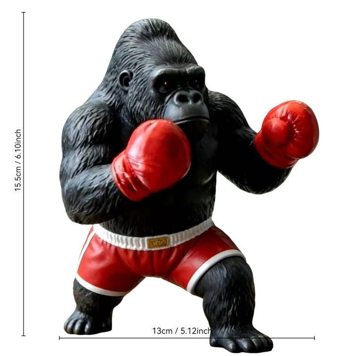 Boxende Gorilla Statue Karnz