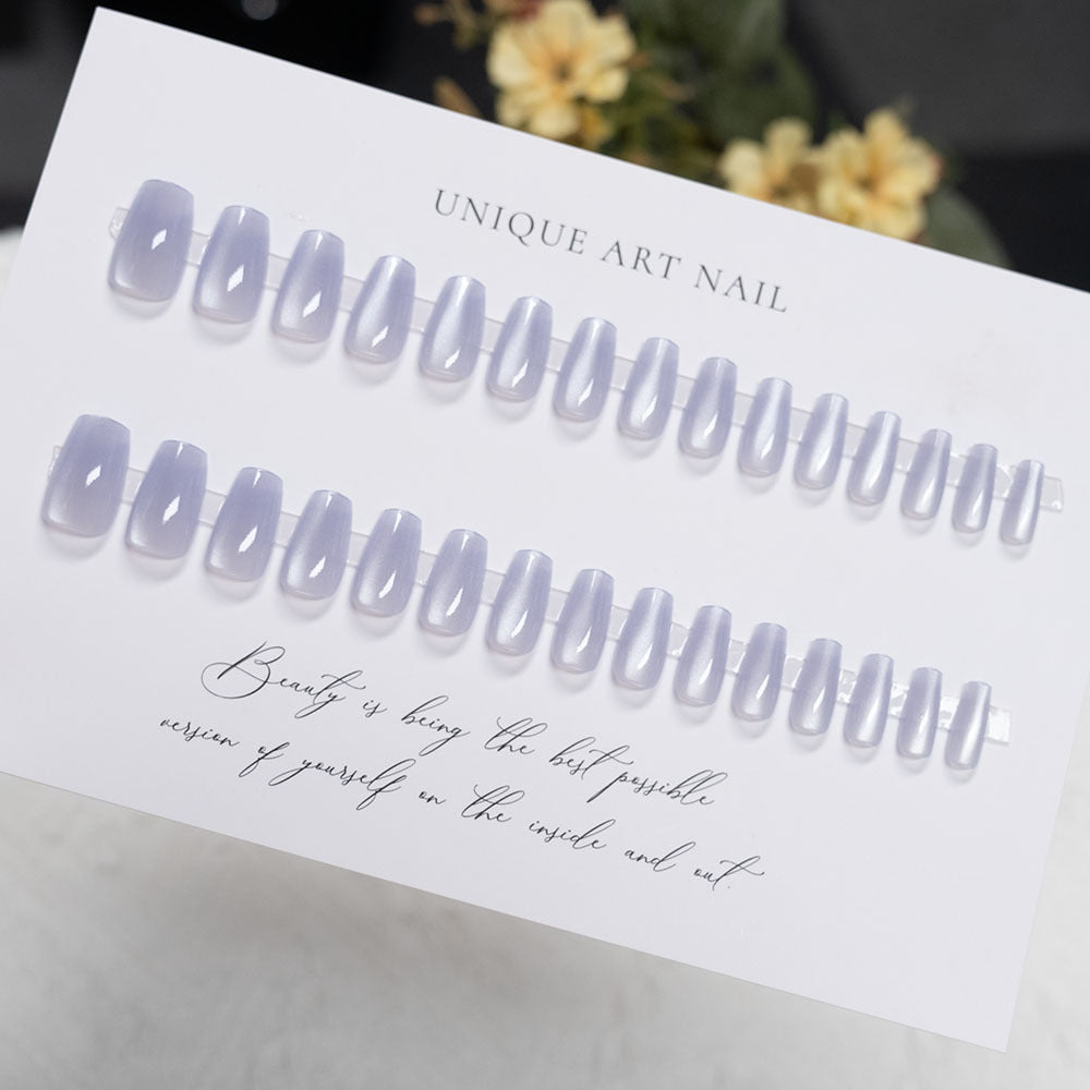 Glänzendes Acryl Press-On Nagel Set