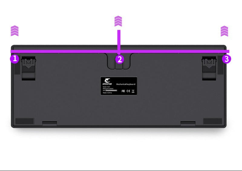 Verdrahtete Full-Size Mechanische Tastatur Karnz