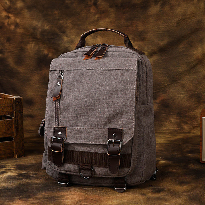 Vielseitige Canvas Messenger Bag Karnz